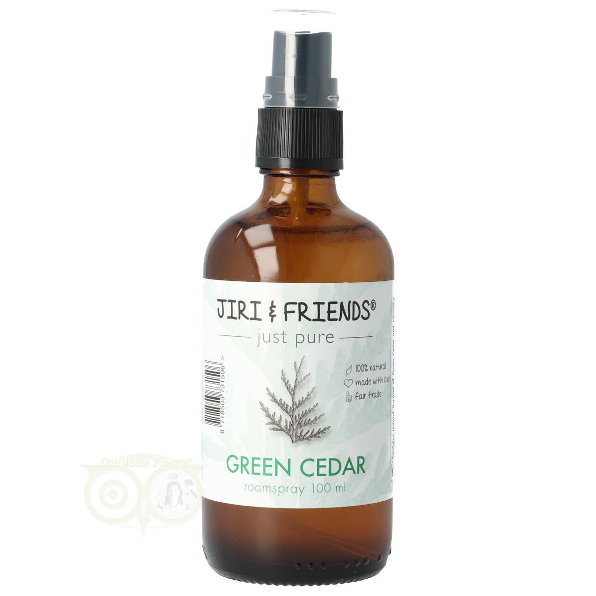 AROMATHERAPY SPRAY GREEN CEDAR Jiri & Friends