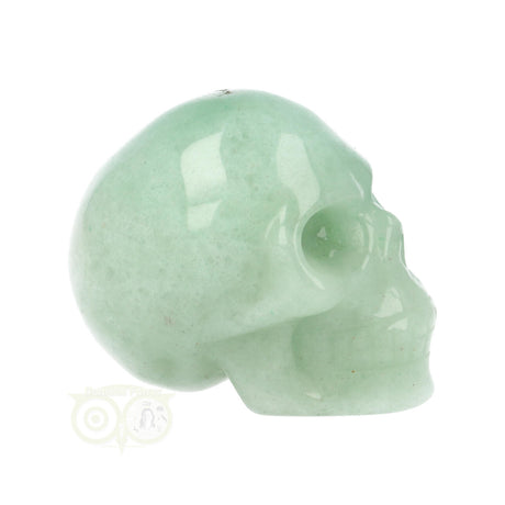 edelsteen skull aventurijn groen klein