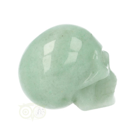 edelsteen skull aventurijn groen klein