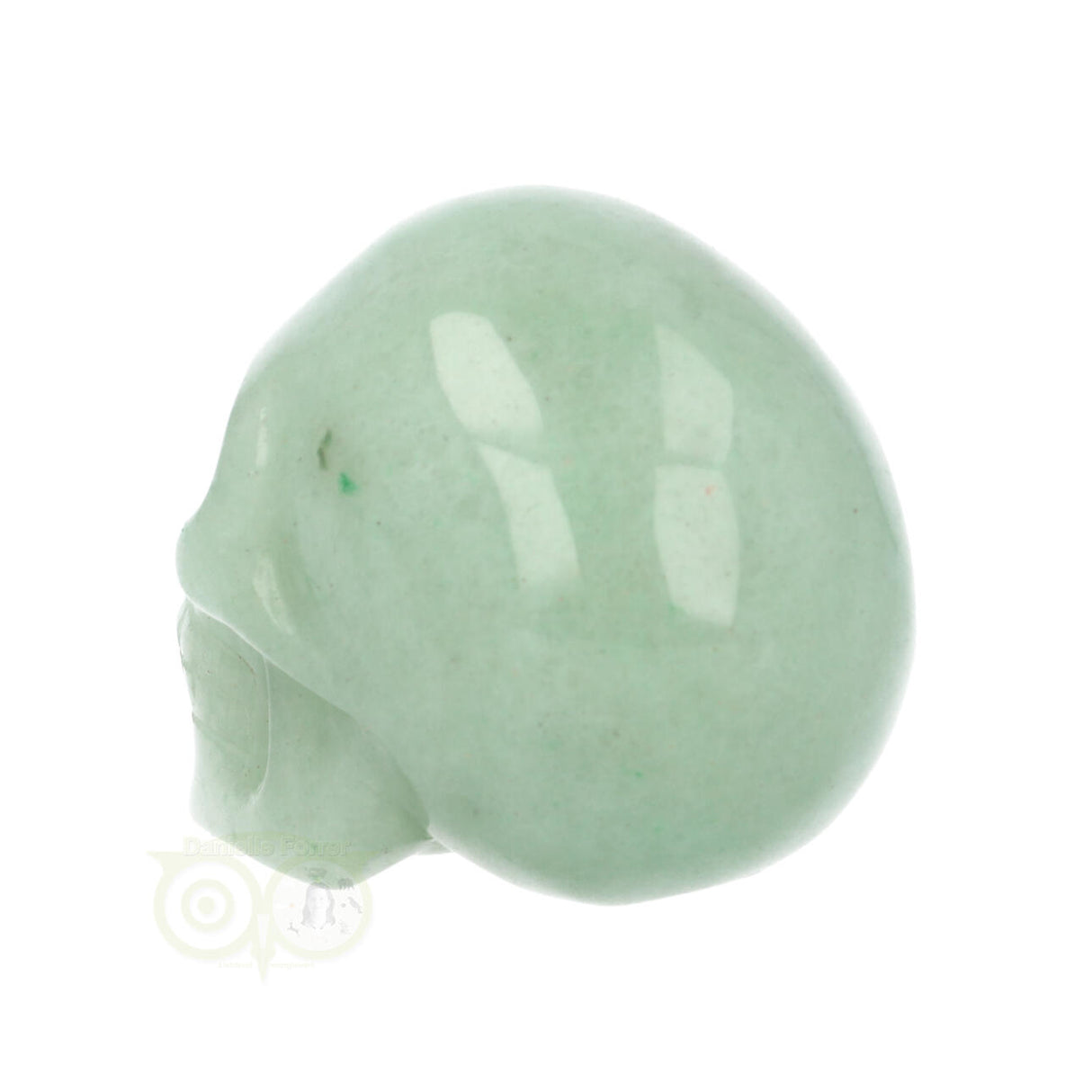 Aventurijn schedel Nr 16