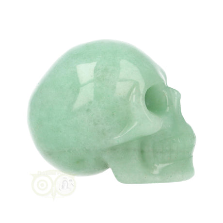 edelsteen skull aventurijn groen klein