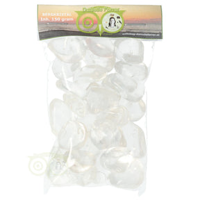bergkristal trommelstenen voordeel 150 gram