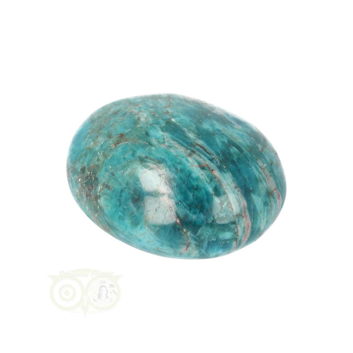 Blauwe Apatiet handsteen Nr 66