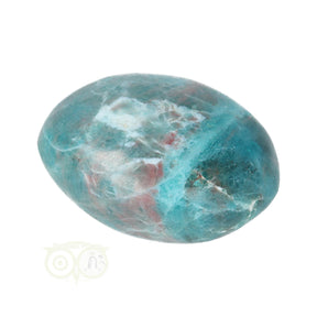 blauwe apatiet handsteen nr 69 107 gram