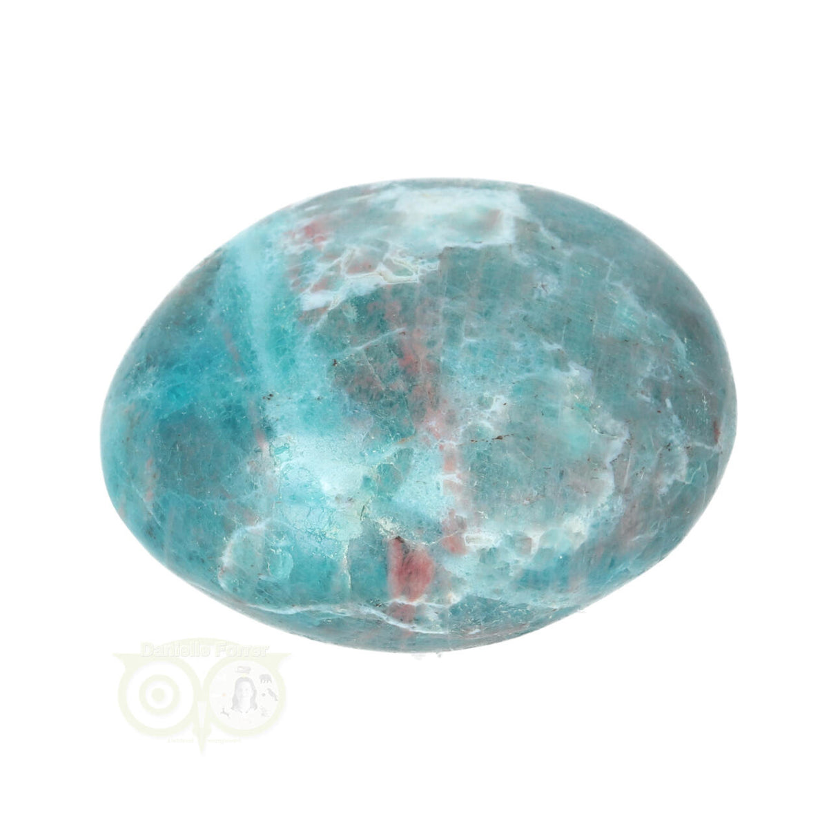 Blauwe Apatiet handsteen Nr 69