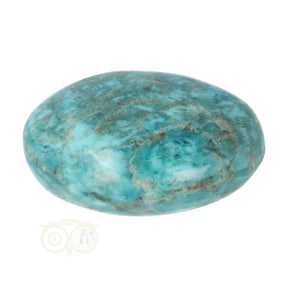 blauwe apatiet handsteen nr 73 125 gram