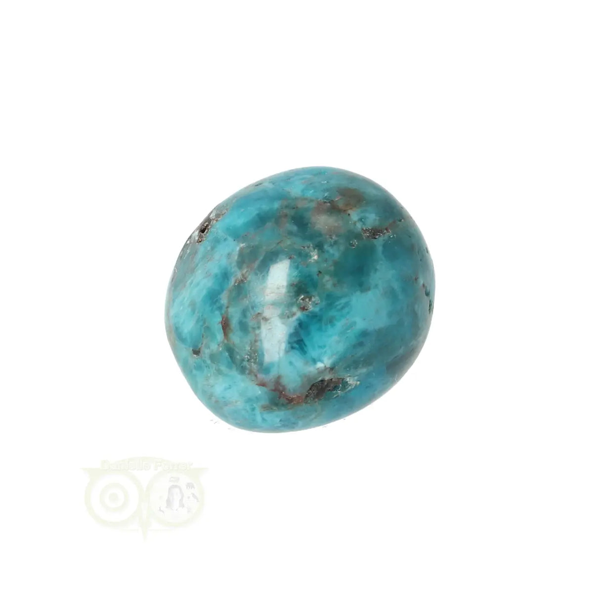 Blue Apatite tumbled stone No. 15