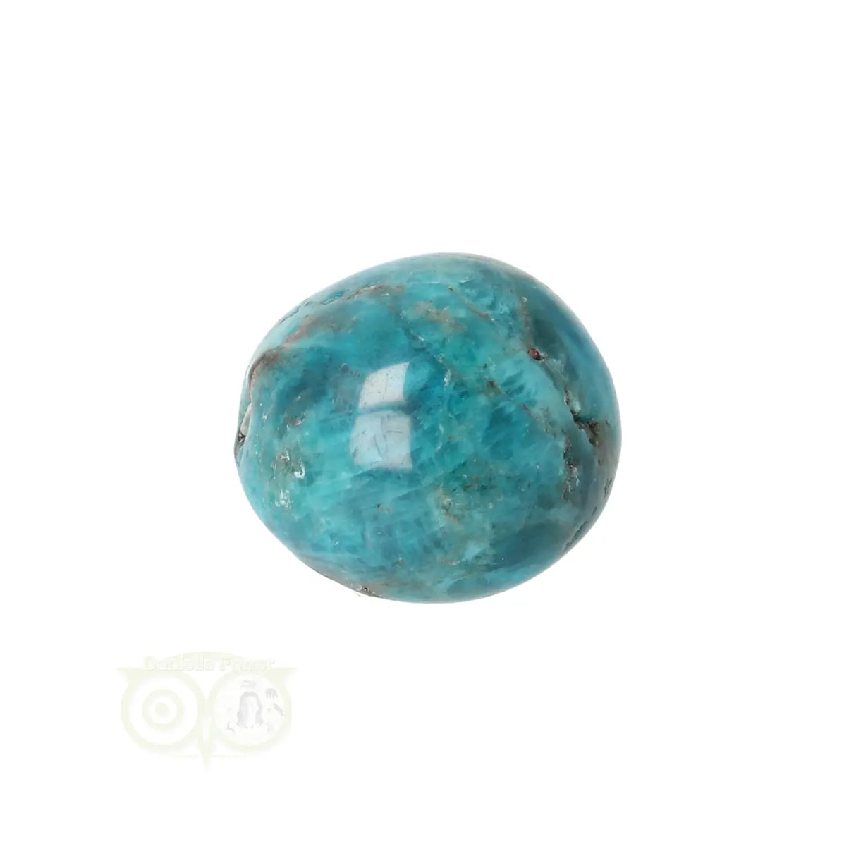 Blue Apatite tumbled stone No. 15