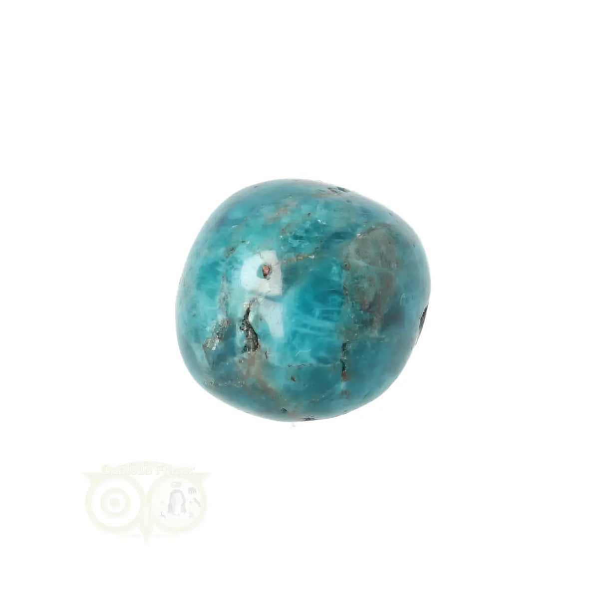 Blue Apatite tumbled stone No. 15