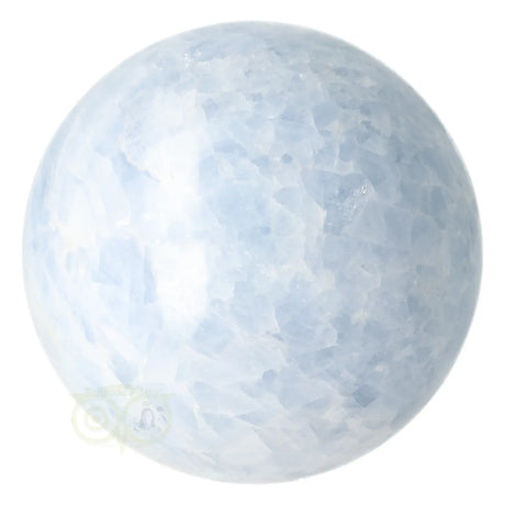 Blauwe calciet bol nr. 32 kalmerend blauw – meditatie – Webshop Danielle Forrer