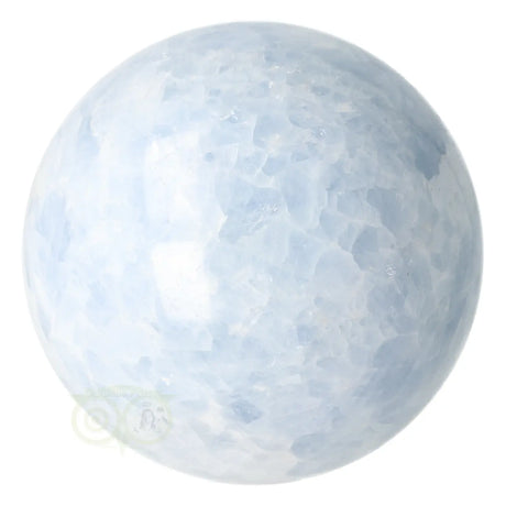 Blauwe calciet bol nr. 32 uniek exemplaar 1044 gram lichtblauw Madagaskar – Webshop Danielle Forrer

