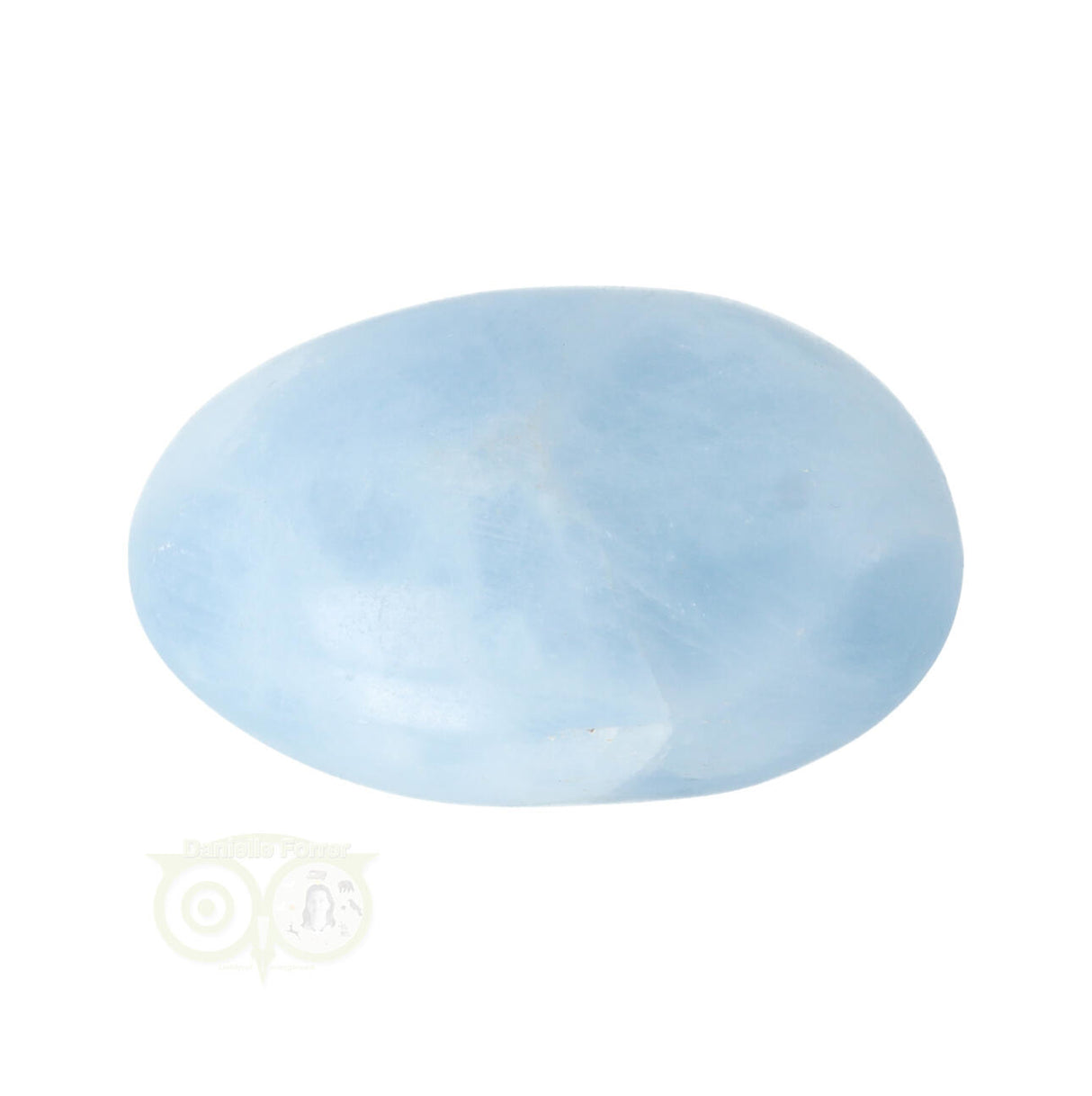 Blue Calcite Hand Stone No. 39