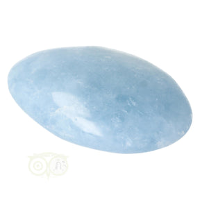 Blauwe Calciet handsteen nr. 45 | Edelstenen blauwe calciet handsteen kopen
