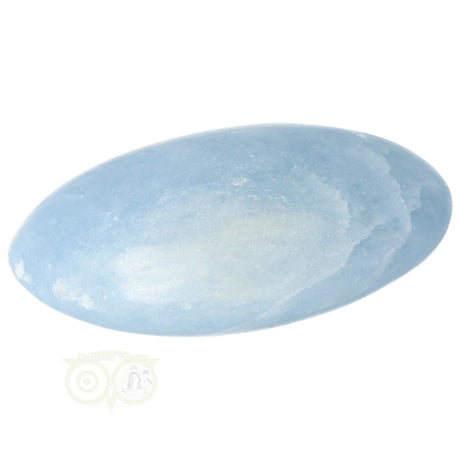 Blue Calcite palm stone no. 45 - 99 grams - Madagascar | Gemstone