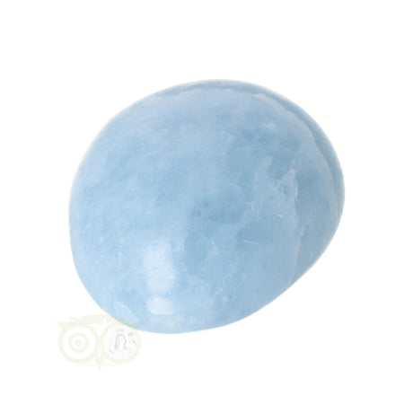 Blue Calcite palm stone no. 45 - 99 grams - Madagascar | Gemstone