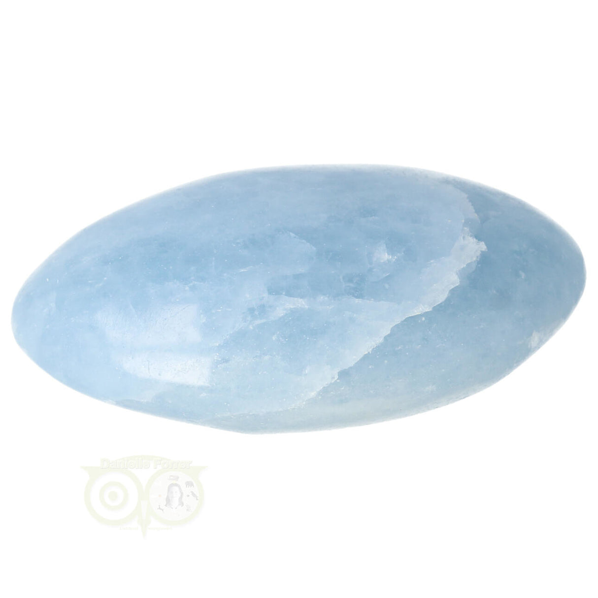 Blauwe Calciet handsteen Nr 45