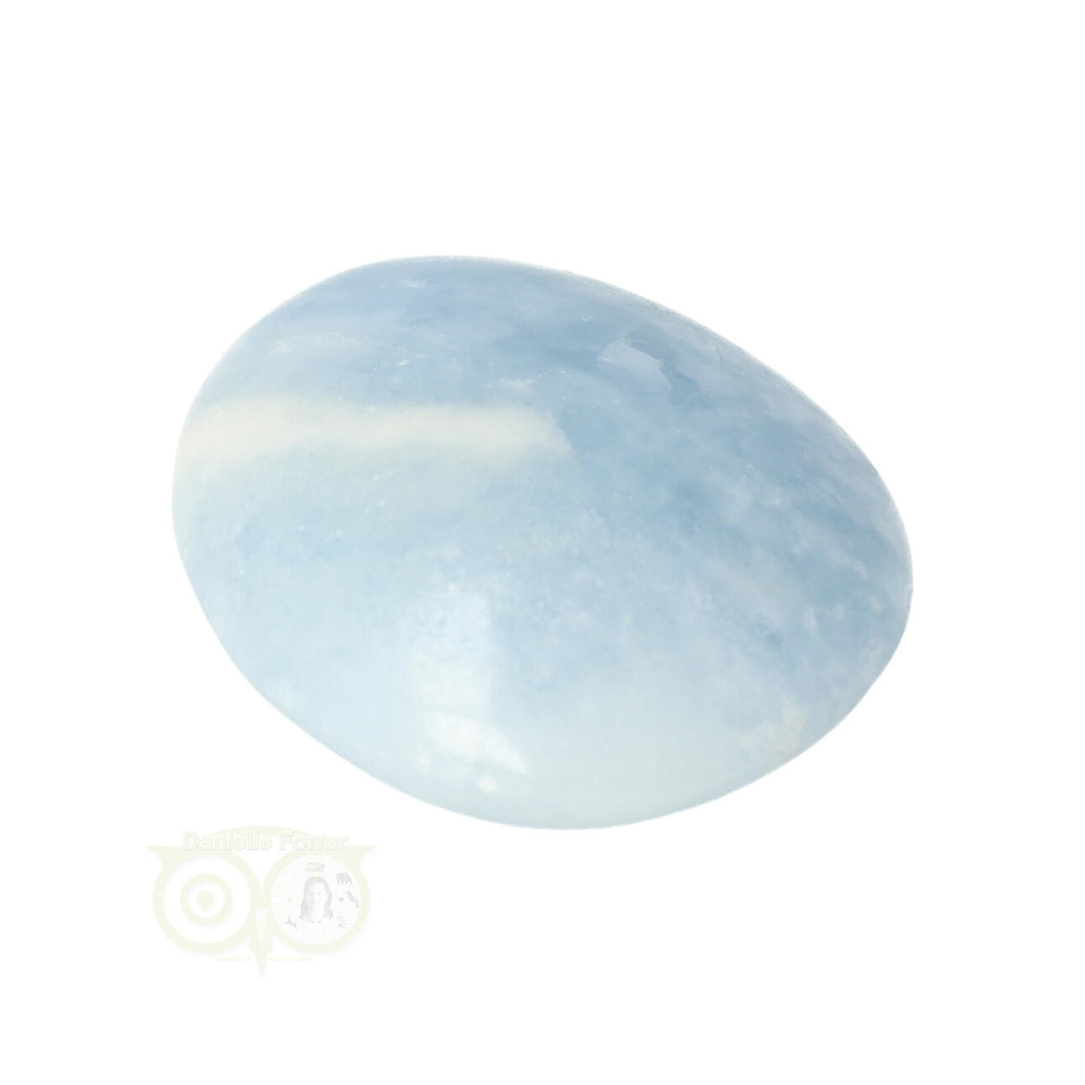 Blauwe Calciet handsteen Nr 52