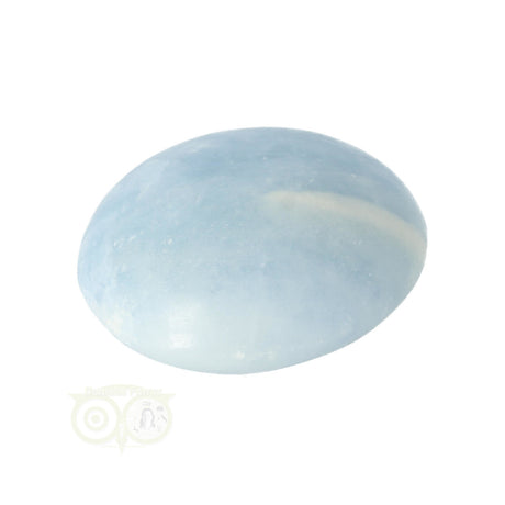 Blue Calcite palm stone No. 52 - 90 grams - Madagascar | Gemstone
