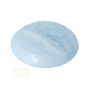 Blauwe Calciet handsteen nr. 53 | Edelstenen blauwe calciet handsteen kopen