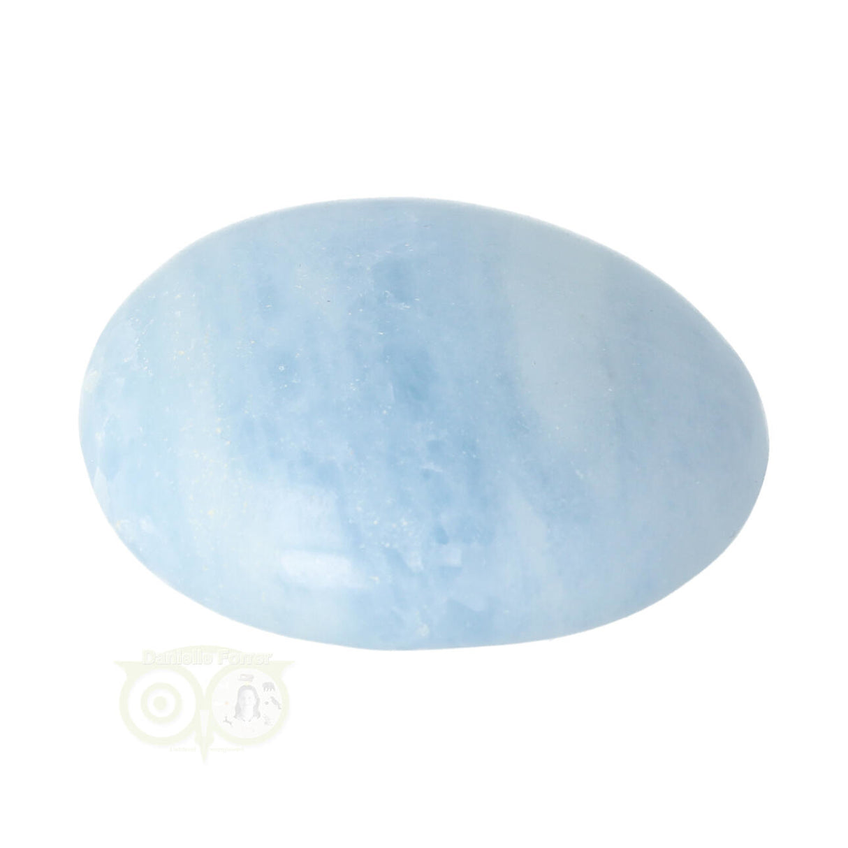Blue Calcite Hand Stone No. 53