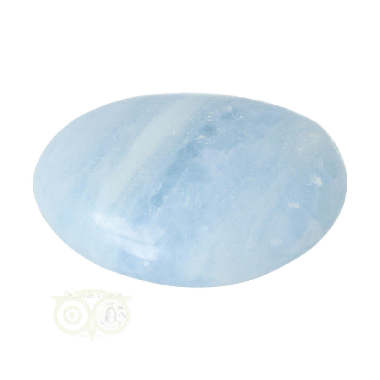 Blue Calcite Hand Stone No. 53