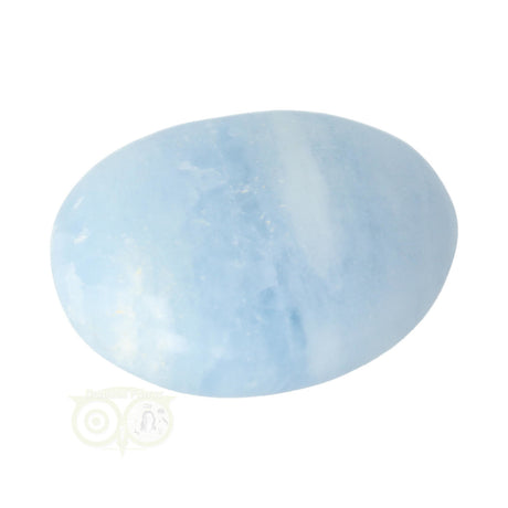 Blue Calcite palm stone no. 53 - 64 grams - Madagascar | Gemstone
