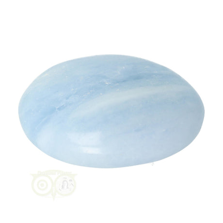 Blue Calcite palm stone no. 53 - 64 grams - Madagascar | Gemstone