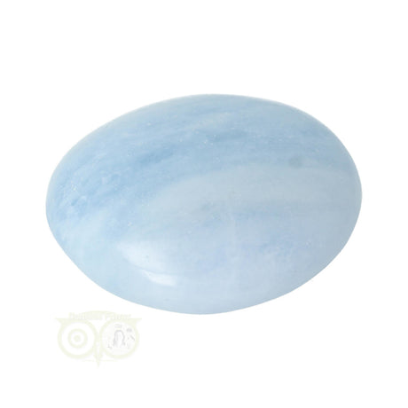 Blue Calcite palm stone no. 53 - 64 grams - Madagascar | Gemstone