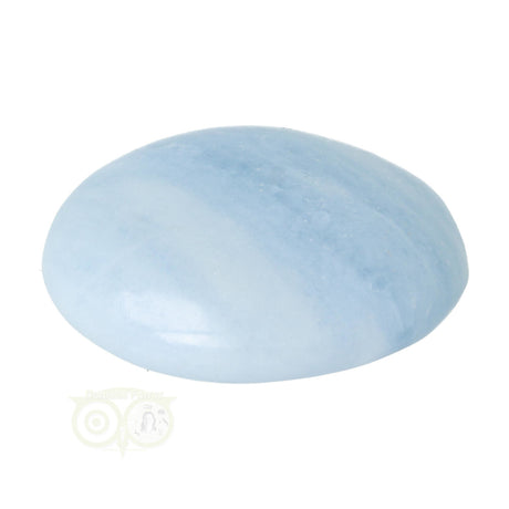 Blue Calcite palm stone no. 53 - 64 grams - Madagascar | Gemstone