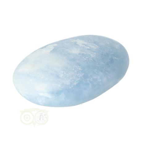 Blue Calcite Palm Stone no. 54 - 114 grams - Madagascar | Gemstone