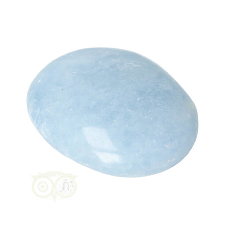 Blue Calcite Palm Stone no. 54 - 114 grams - Madagascar | Gemstone