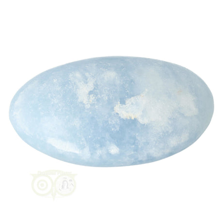 Blue Calcite Palm Stone no. 54 - 114 grams - Madagascar | Gemstone