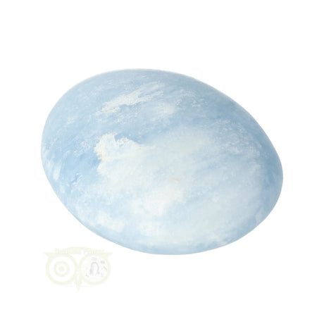 Blue Calcite Palm Stone no. 54 - 114 grams - Madagascar | Gemstone