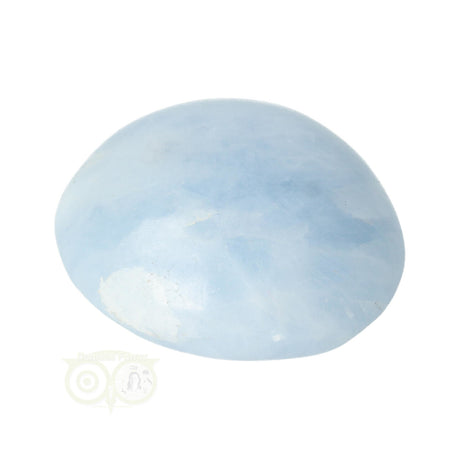 Blue Calcite palm stone no. 57 - 68 grams - Madagascar | Gemstone