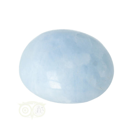 Blue Calcite palm stone no. 57 - 68 grams - Madagascar | Gemstone