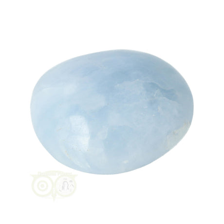 Blue Calcite palm stone no. 57 - 68 grams - Madagascar | Gemstone