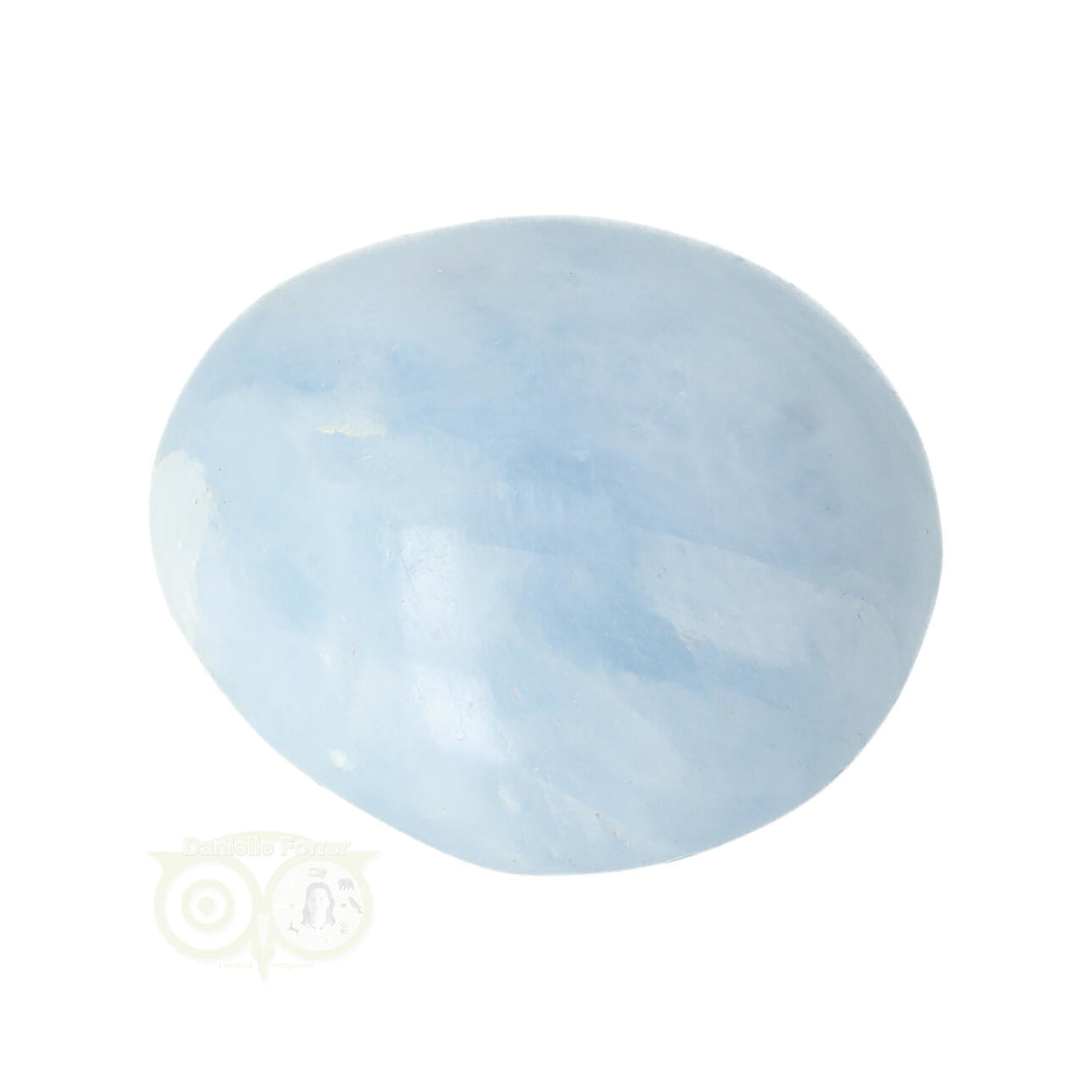 Blue Calcite Hand Stone No. 57