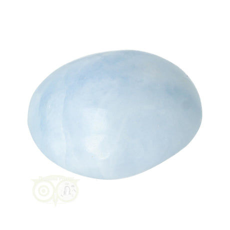 Blue Calcite palm stone no. 57 - 68 grams - Madagascar | Gemstone