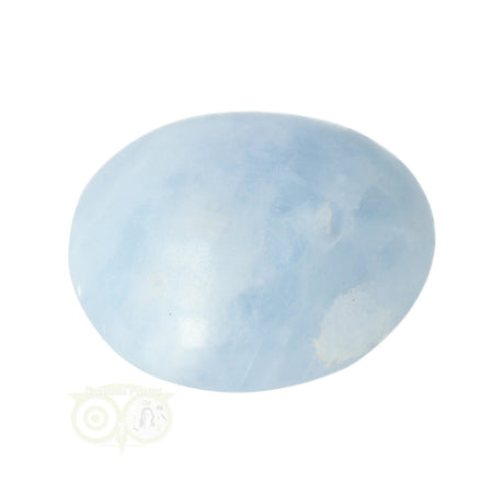 Blue Calcite palm stone no. 57 - 68 grams - Madagascar | Gemstone