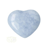 Blauwe Calciet hart ± 3 cm Nr 30