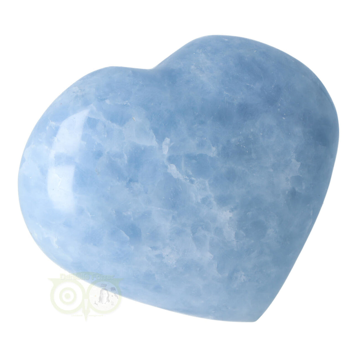 Blue Calcite heart No. 31