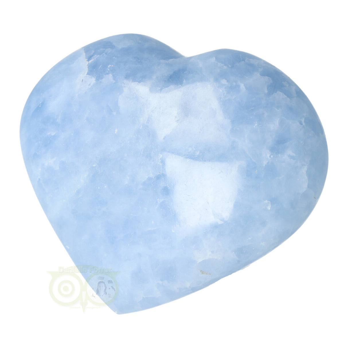 Blue Calcite heart No. 31