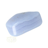 Chalcedoon trommelsteen (blauw) Nr 18