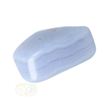 Chalcedon-Trommelstein (blau) Nr. 18