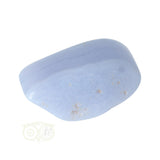 Chalcedoon trommelsteen (blauw) Nr 18
