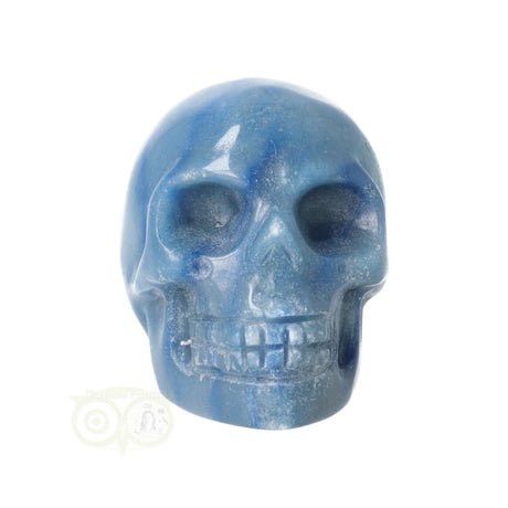 Blue Quartz Skull No. 18