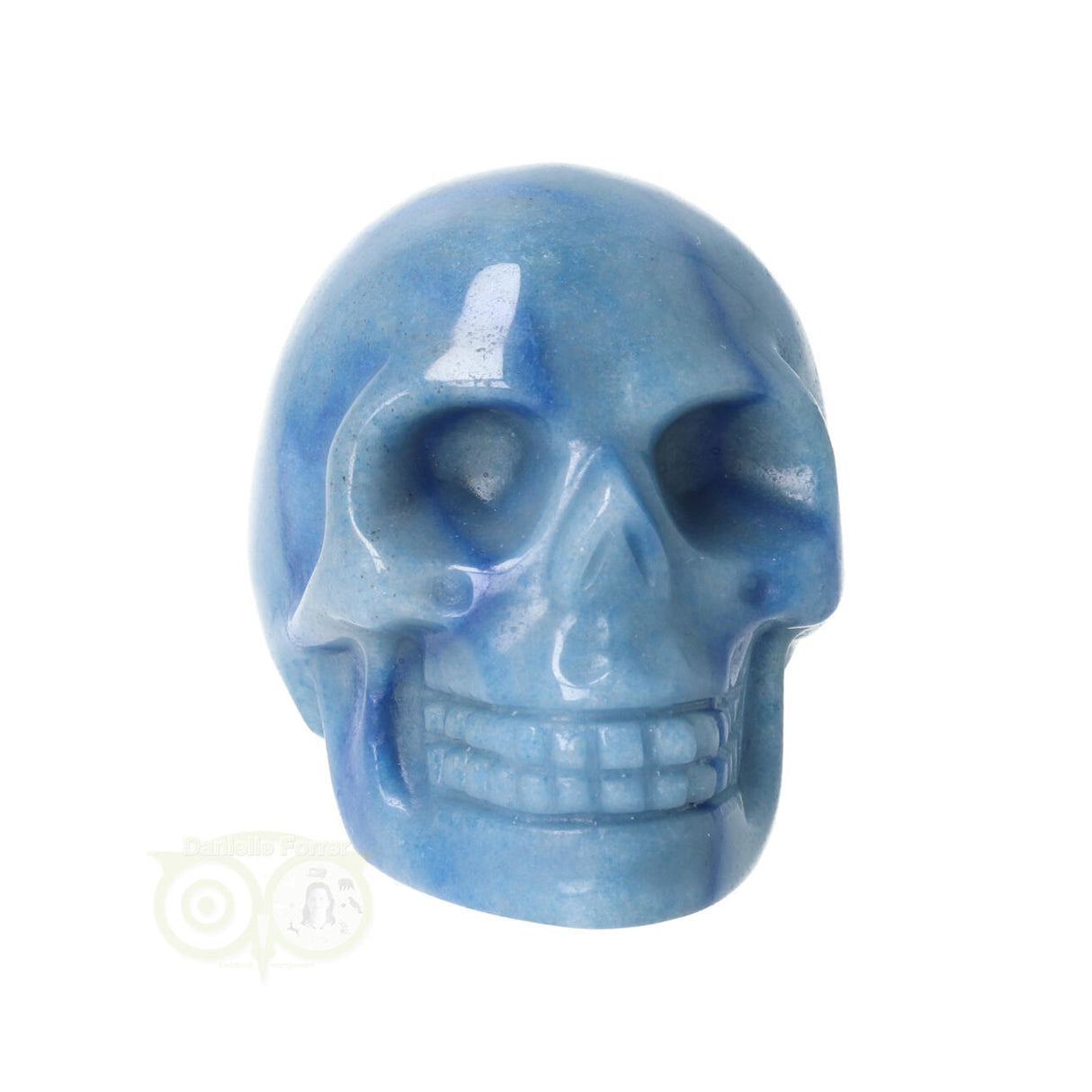 Blue Quartz Skull No. 19