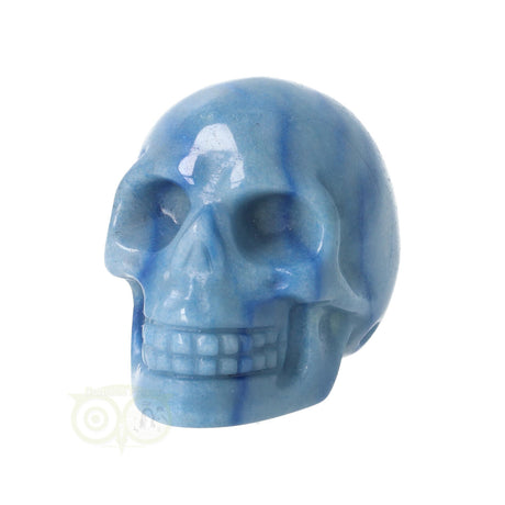 kristallen schedel blauwe kwarts klein