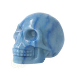 Blue Quartz Skull No. 19