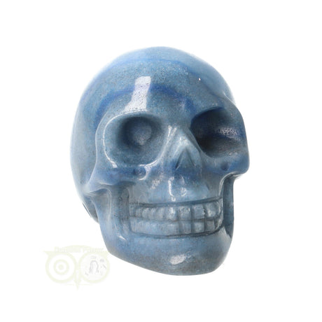 Blauwe kwarts schedel Nr 20